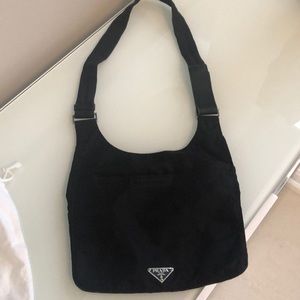 Black Prada Messenger Bag